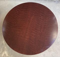 Maison Jansen Louis XVI Style Bronze Mounted Center or Dining Table Plum Pudding Veneer - 3295017