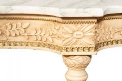 Maison Jansen Louis XVI Style White Painted Console Table From The Waldorf - 4134179
