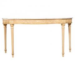 Maison Jansen Louis XVI Style White Painted Console Table From The Waldorf - 4134184