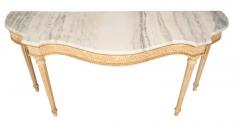Maison Jansen Louis XVI Style White Painted Console Table From The Waldorf - 4134240