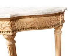 Maison Jansen Louis XVI Style White Painted Console Table From The Waldorf - 4134245