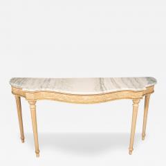 Maison Jansen Louis XVI Style White Painted Console Table From The Waldorf - 4134651
