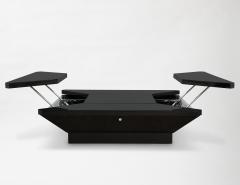 Maison Jansen MAISON JANSEN PETALES BLACK LACQUER COFFEE TABLE - 1235582
