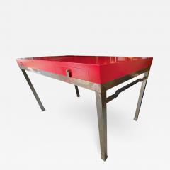 Maison Jansen Maison Jansen 70s superb slender chicest desk - 2174669