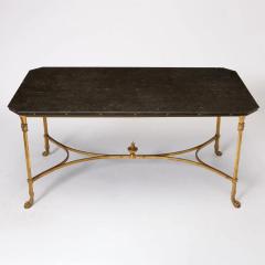 Maison Jansen Maison Jansen Bronze Black Stone top Table - 4688135