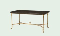Maison Jansen Maison Jansen Bronze Black Stone top Table - 4698028