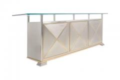 Maison Jansen Maison Jansen Credenza with Floating Glass Top - 441724