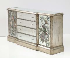 Maison Jansen Maison Jansen Eglomise Mirror Credenza - 2852235