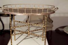 Maison Jansen Maison Jansen Faux Bamboo Tray Top Table - 3011039