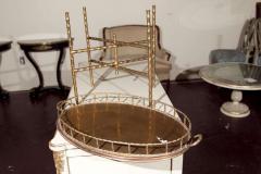 Maison Jansen Maison Jansen Faux Bamboo Tray Top Table - 3011040
