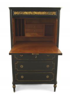 Maison Jansen Maison Jansen French Louis XVI Style Ebonized Secretary Desk - 2797795