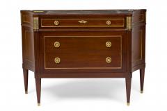 Maison Jansen Maison Jansen French Mid Century Bronze Mounted Mahogany Chest - 4272875
