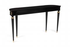 Maison Jansen Maison Jansen French Mid Century Ebonized Console Table - 4273212