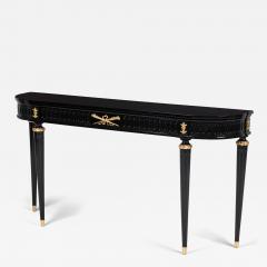 Maison Jansen Maison Jansen French Mid Century Ebonized Console Table - 4279203