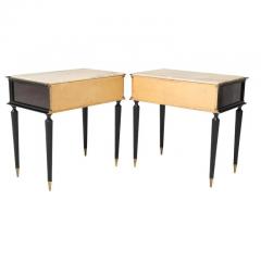 Maison Jansen Maison Jansen Mid Century Empire Style Nightstand Side Tables a Pair - 3041298