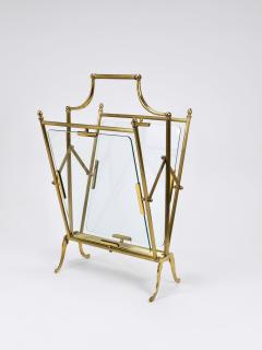 Maison Jansen Maison Jansen Neoclassical Magazine Rack Newspaper Stand France 1950s - 4214732