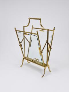 Maison Jansen Maison Jansen Neoclassical Magazine Rack Newspaper Stand France 1950s - 4214757