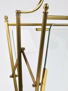 Maison Jansen Maison Jansen Neoclassical Magazine Rack Newspaper Stand France 1950s - 4214775