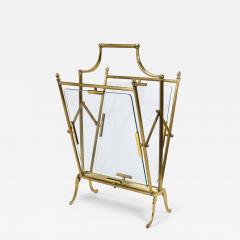 Maison Jansen Maison Jansen Neoclassical Magazine Rack Newspaper Stand France 1950s - 4217294