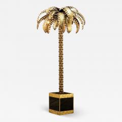 Maison Jansen Maison Jansen Palm Tree Floor Lamps in Brass 70s - 3183080