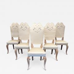 Maison Jansen Maison Jansen Set of 8 Dining Chairs circa 1940 - 3995479