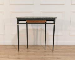 Maison Jansen Maison Jansen Style Console Table in Painted Iron and Gilt Bronze with Marble To - 4507200