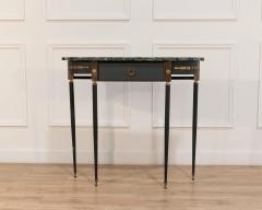 Maison Jansen Maison Jansen Style Console Table in Painted Iron and Gilt Bronze with Marble To - 4507212