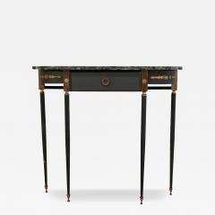 Maison Jansen Maison Jansen Style Console Table in Painted Iron and Gilt Bronze with Marble To - 4508357
