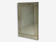 Maison Jansen Maison Jansen Style Verre glomis Glass Wood Venetian Wall Mirror 20th c  - 4446105