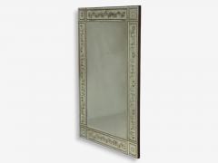Maison Jansen Maison Jansen Style Verre glomis Glass Wood Venetian Wall Mirror 20th c  - 4446107