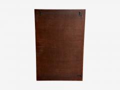 Maison Jansen Maison Jansen Style Verre glomis Glass Wood Venetian Wall Mirror 20th c  - 4446121