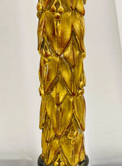 Maison Jansen Maison Jansen Table Lamps Fleur de Lis Mid Century Modern France 1950s - 2489378