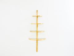 Maison Jansen Maison Jansen demi lune bronze and mirror shelving unit 1932 - 4124760