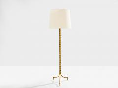 Maison Jansen Maison Jansen foliage gilt bronze floor lamp 1950s - 4194066