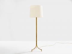 Maison Jansen Maison Jansen foliage gilt bronze floor lamp 1950s - 4194067