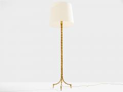 Maison Jansen Maison Jansen foliage gilt bronze floor lamp 1950s - 4194068