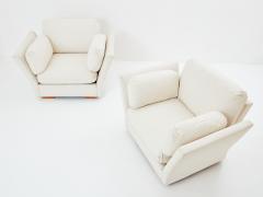 Maison Jansen Maison Jansen neoclassical pair of armchairs reupholstered 1960s - 3546305