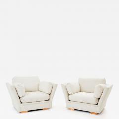 Maison Jansen Maison Jansen neoclassical pair of armchairs reupholstered 1960s - 3547014
