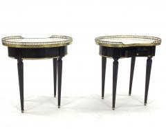 Maison Jansen Maison Jansen so chic pair of kidney shape side table - 1606743