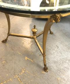 Maison Jansen Maison Jansen spectacular gold bronze central or dinning table - 2408481