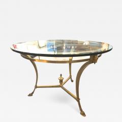 Maison Jansen Maison Jansen spectacular gold bronze central or dinning table - 2411016