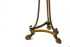 Maison Jansen Maison Jansen tripod swan refined gold bronze floor lamp - 947335