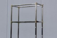 Maison Jansen Mid Century Modern Chrome And Brass Etagere - 888444