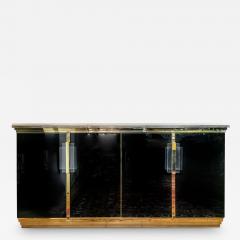 Maison Jansen Mid Century Sideboard by Belgo Chome in the Style of Maison Jansen 1970s - 3056723