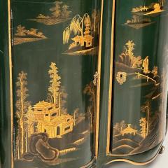 Maison Jansen Pair Louis XV Style Japanned Corner Cabinets Encoignures Christies Provenance - 3382398