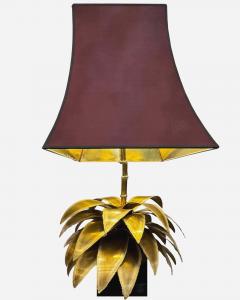 Maison Jansen Pair of Agave lamps by C Techoueyres Ed Maison Jansen France circa 1970 - 3960673