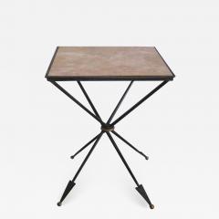 Maison Jansen Pair of French 1940s Style Modern Neoclassical Gueridons Side Tables - 1802988