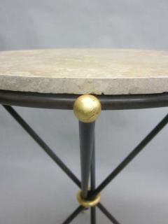 Maison Jansen Pair of French 1940s Style Modern Neoclassical Side Tables - 1799698