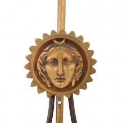 Maison Jansen Pair of French Neoclassical Arrow Sconces in the manner of Jansen C 1940  - 4601086