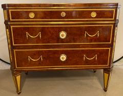 Maison Jansen Pair of Hollywood Regency Jansen Style Chests or Commodes Tortoise Shell Finish - 2938556